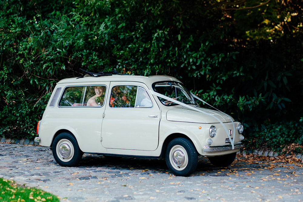 Car Transport Vintage Classic Portsmouth Wedding Angela Ward Brown