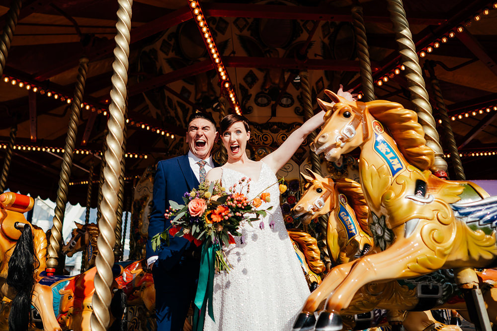 Fun Fair Portsmouth Wedding Angela Ward Brown