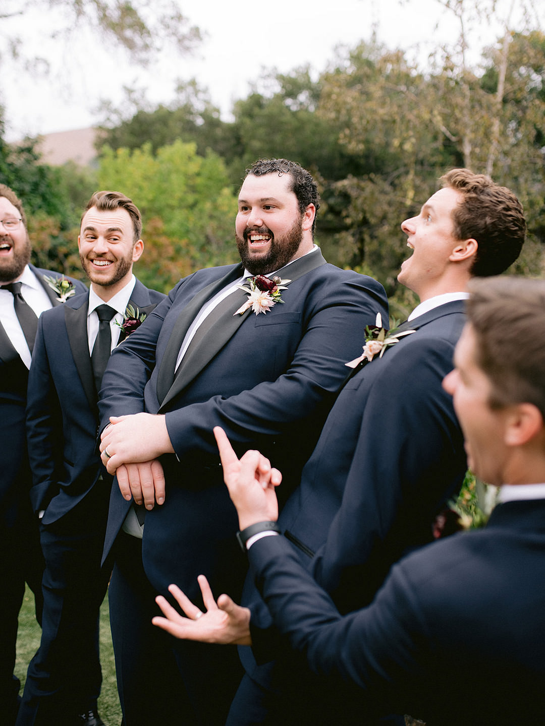 Groom Groomsmen Suit Tuxedo San Rafael Wedding Apollo Fotografie