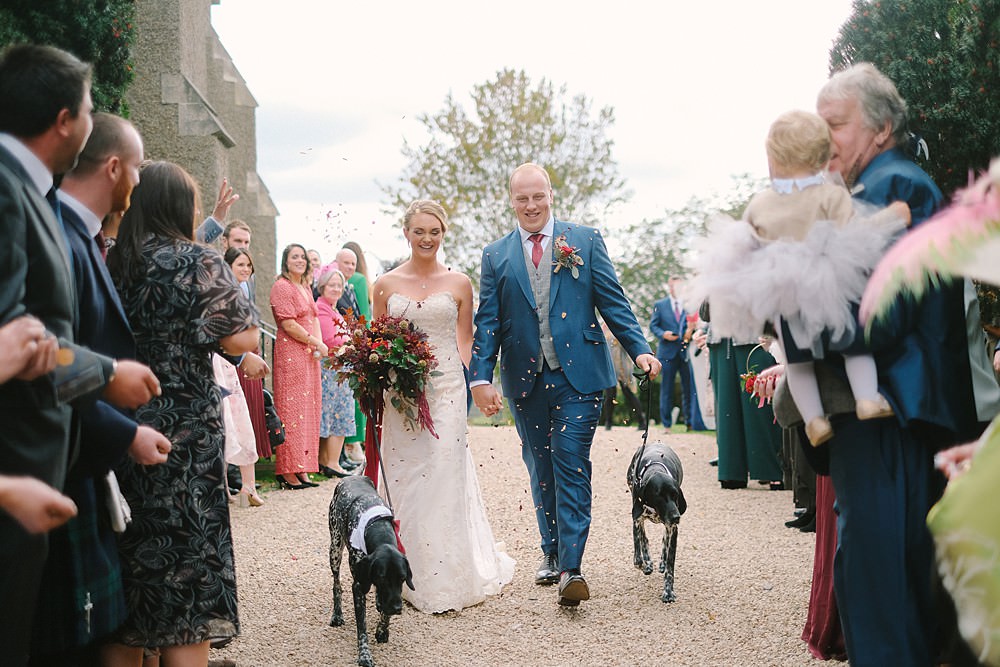 Confetti Throw Tipi Farm Wedding The Edge Photography
