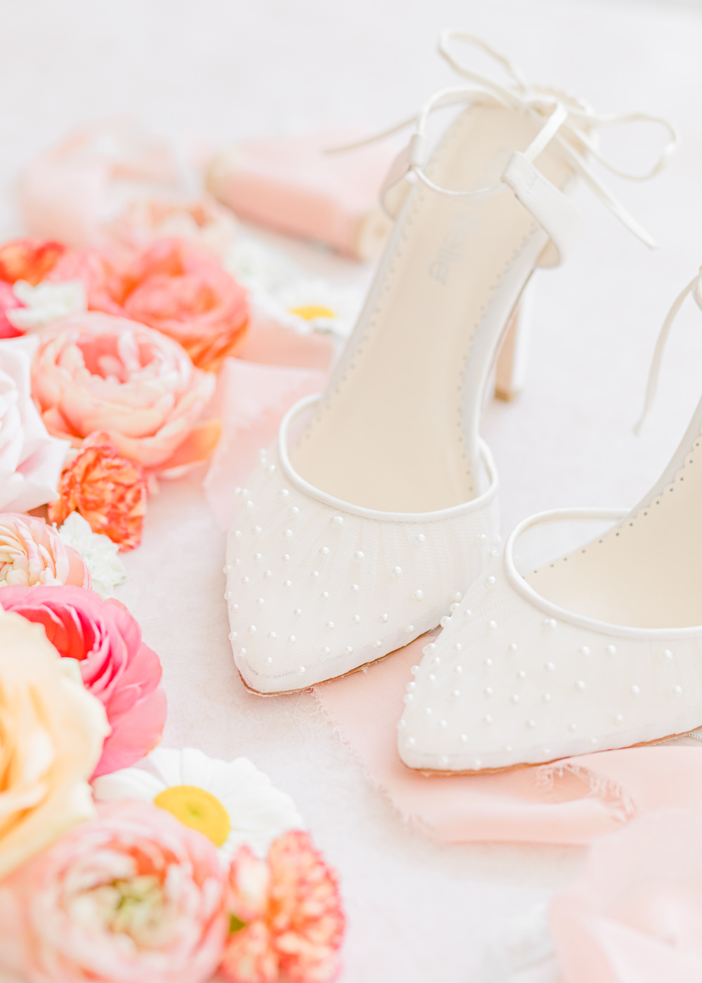 Bride Bridal Shoes Wildflower Meadow Wedding Natalie Stevenson Photography