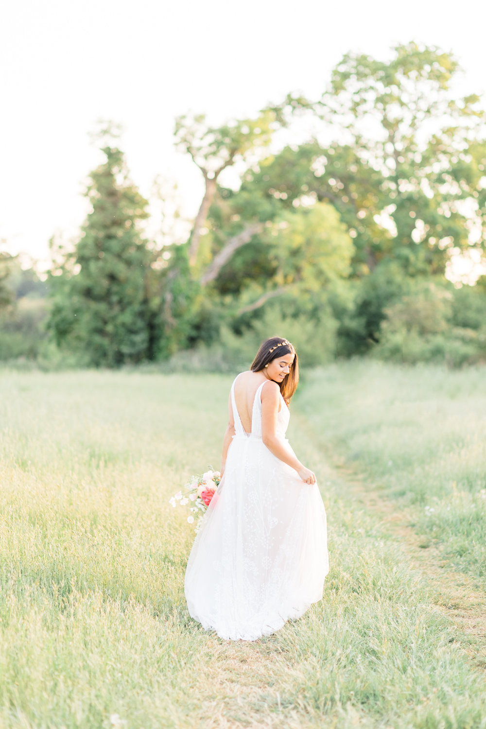Wildflower Meadow Wedding Natalie Stevenson Photography