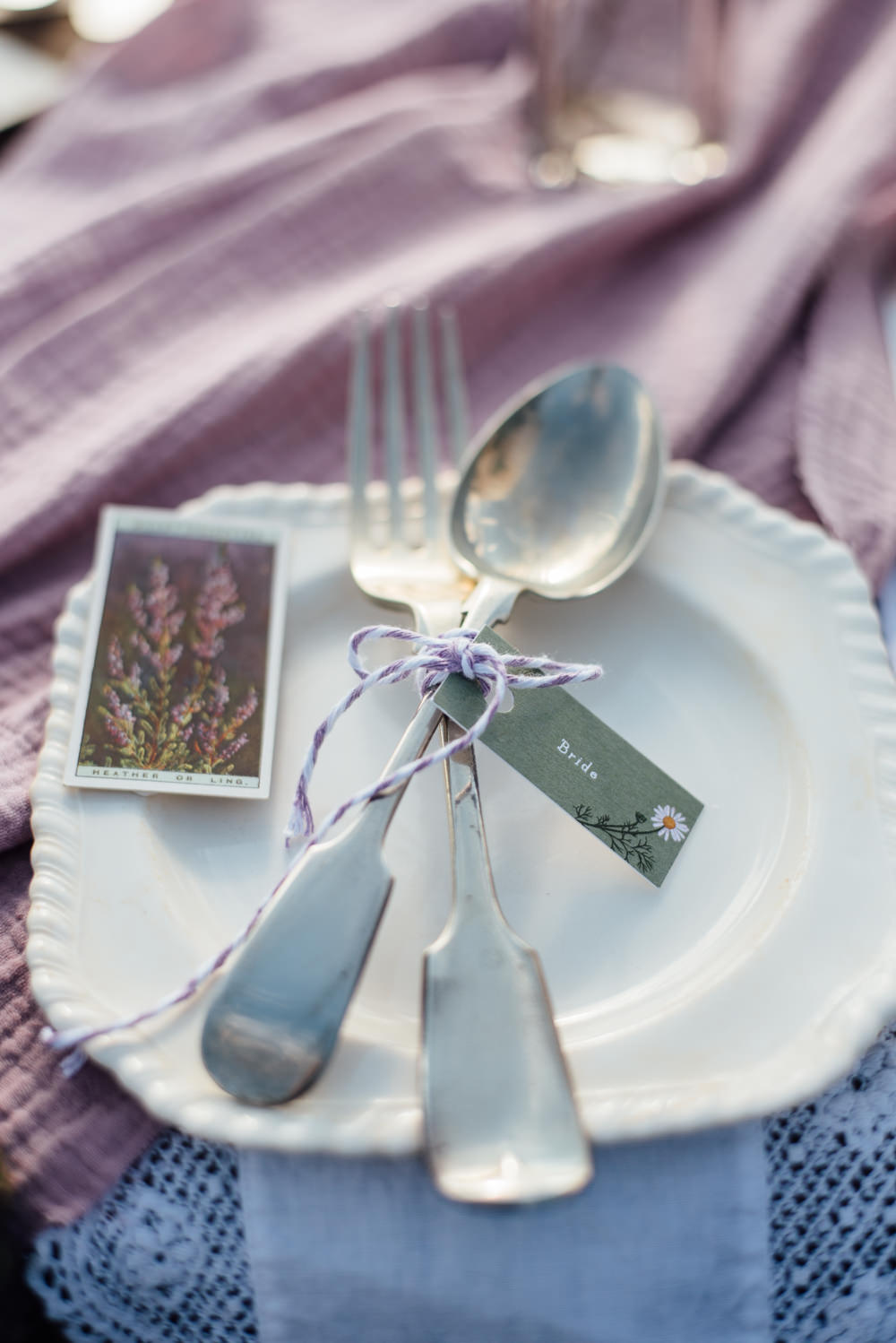 Wooden Pallet Table Pink Table Setting Yorkshire Moors Elopement Miss Whittingtons Photography