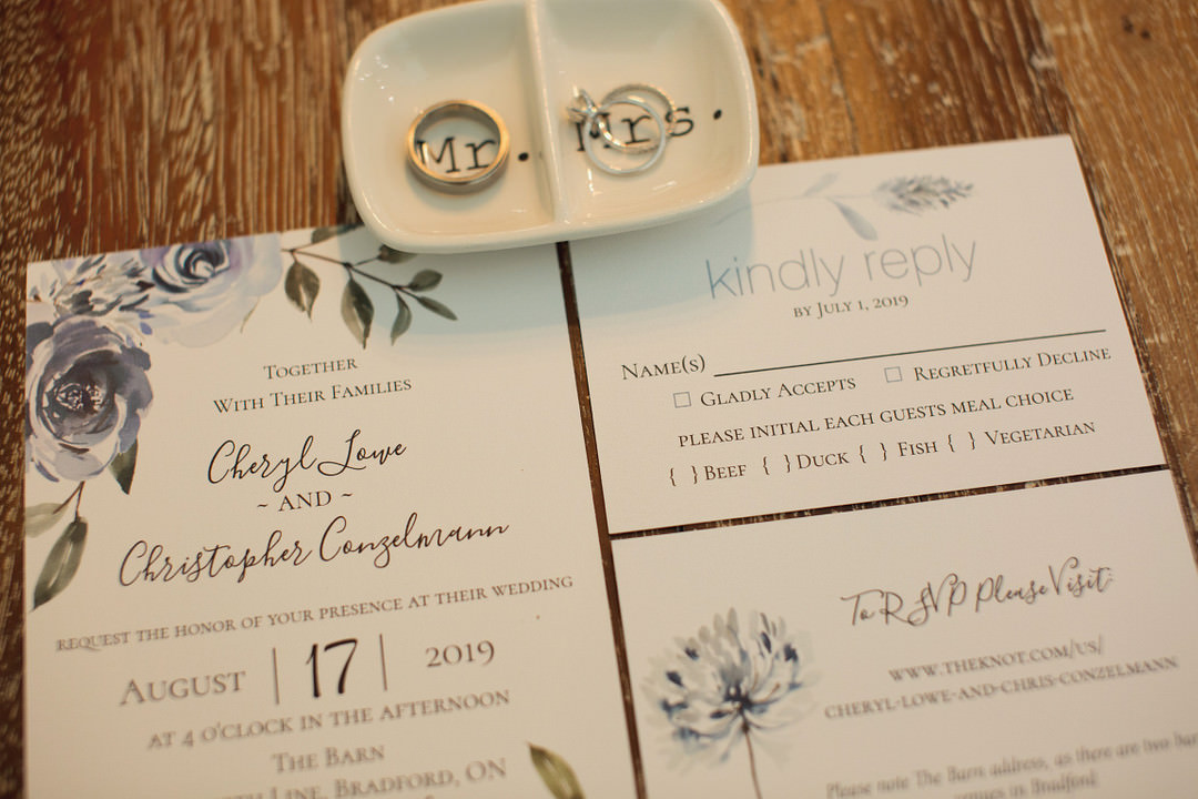 Invite Invitations Stationery Barn 1906 Wedding Tied Photo & Film
