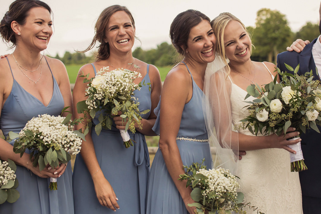Blue Bridesmaids Dress Dresses Bridesmaid Barn 1906 Wedding Tied Photo & Film