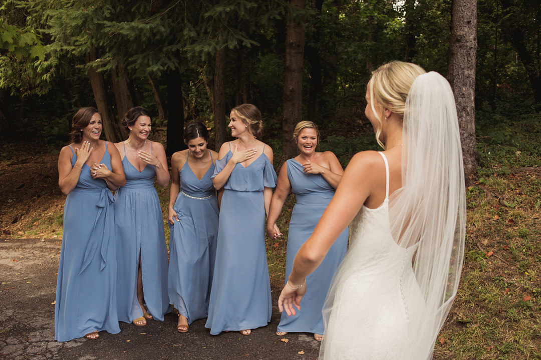 Blue Bridesmaids Dress Dresses Bridesmaid Barn 1906 Wedding Tied Photo & Film
