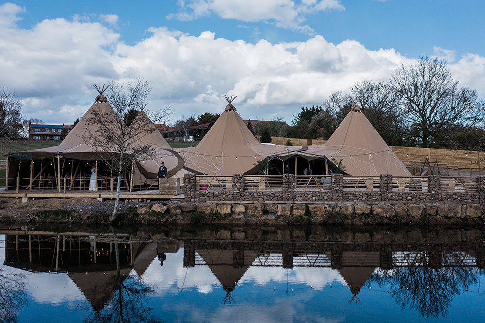 Blush Wedding Ideas Hannah Brooke Photography Tipi Venue Set Up