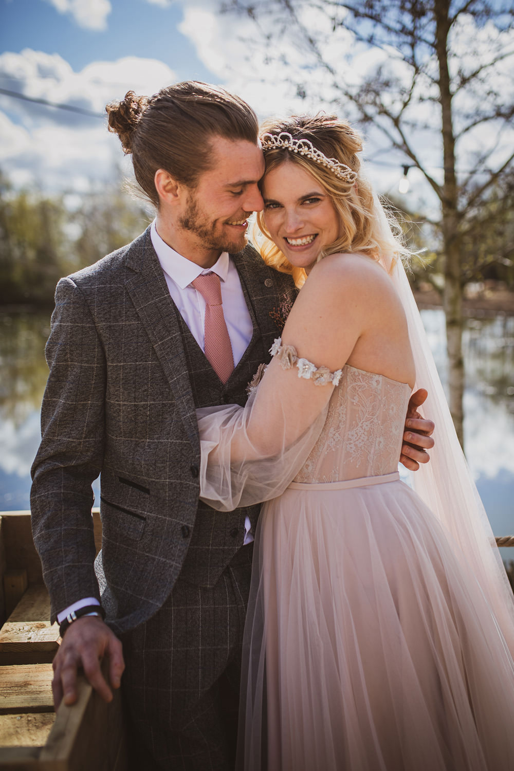 Blush Wedding Ideas Hannah Brooke Photography