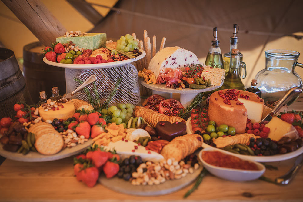 Grazing Table Sharing Platter Blush Wedding Ideas Hannah Brooke Photography