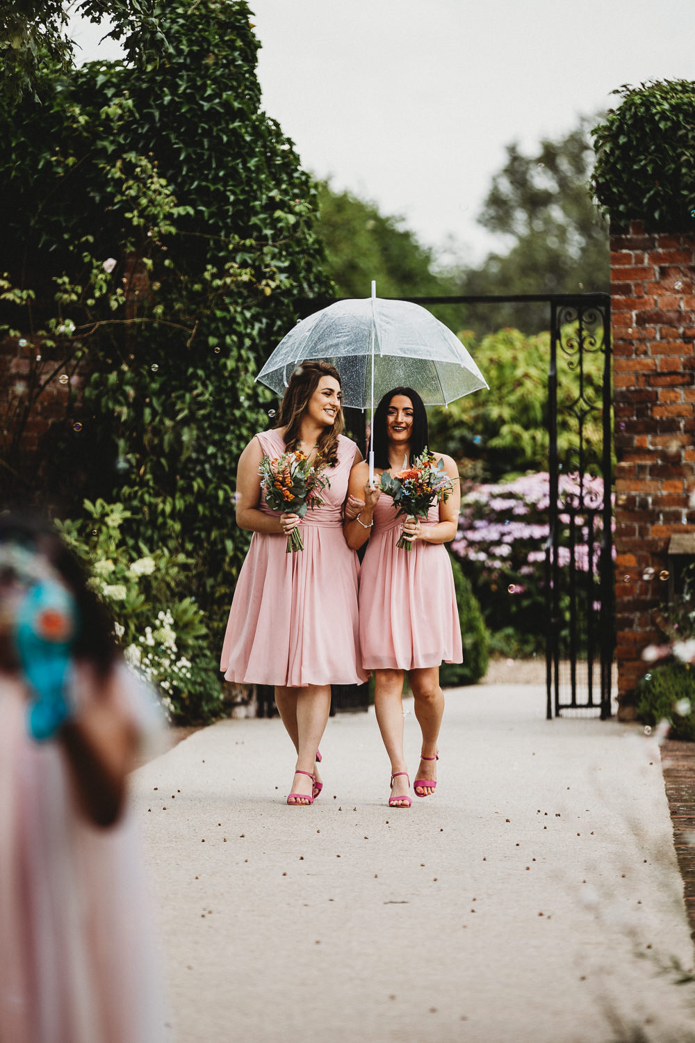 Pink Bridesmaids Dress Dresses Bridesmaid Colourful Multicultural Wedding Joseph Kinerman Photography