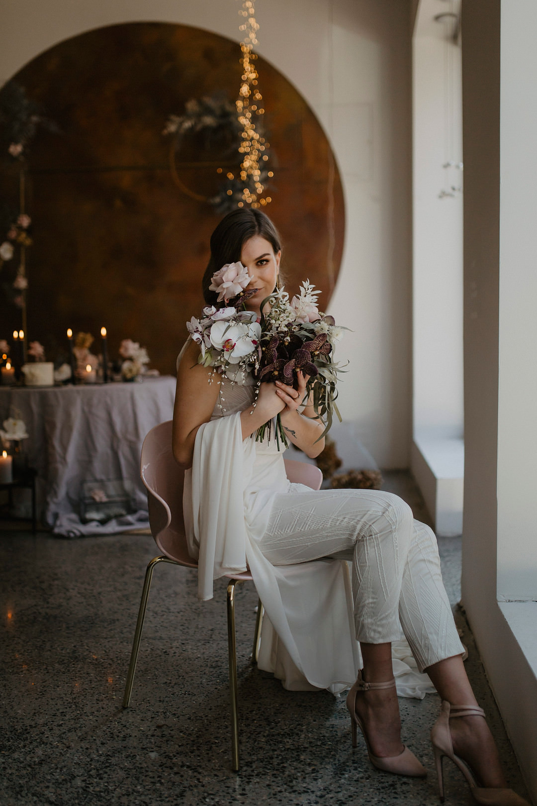 Bride Bridal Dress Gown Trousers Jumpsuit Croatia Wedding Inspiration Josipa Weddings