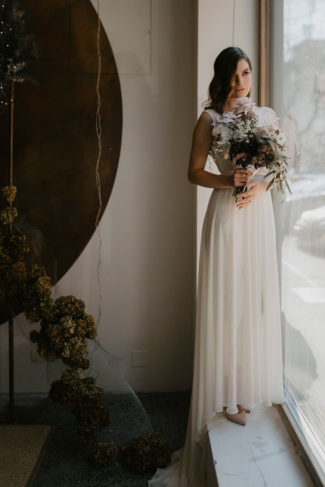 Dress Gown Bride Bridal Sheath Tulle Croatia Wedding Inspiration Josipa Weddings