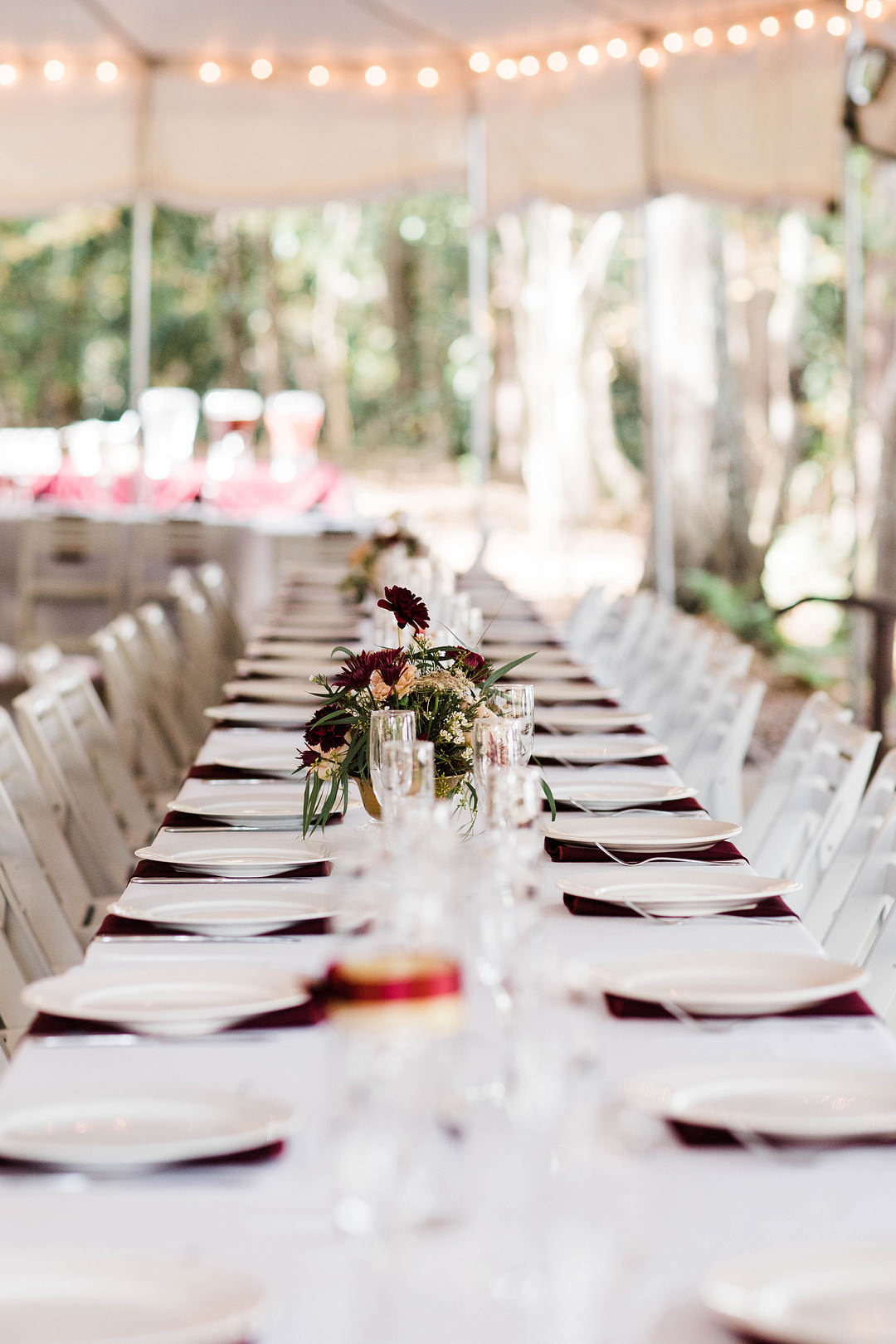 Centrepiece Flowers Decor Table Dunaway Gardens Wedding Sheena Shahangian Photography