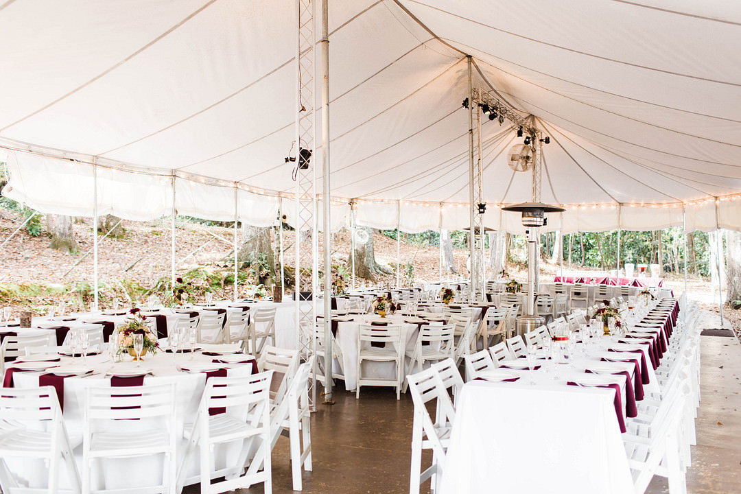 Marquee Reception Dunaway Gardens Wedding Sheena Shahangian Photography