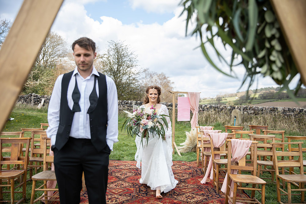 Field Wedding Sarita White Photography
