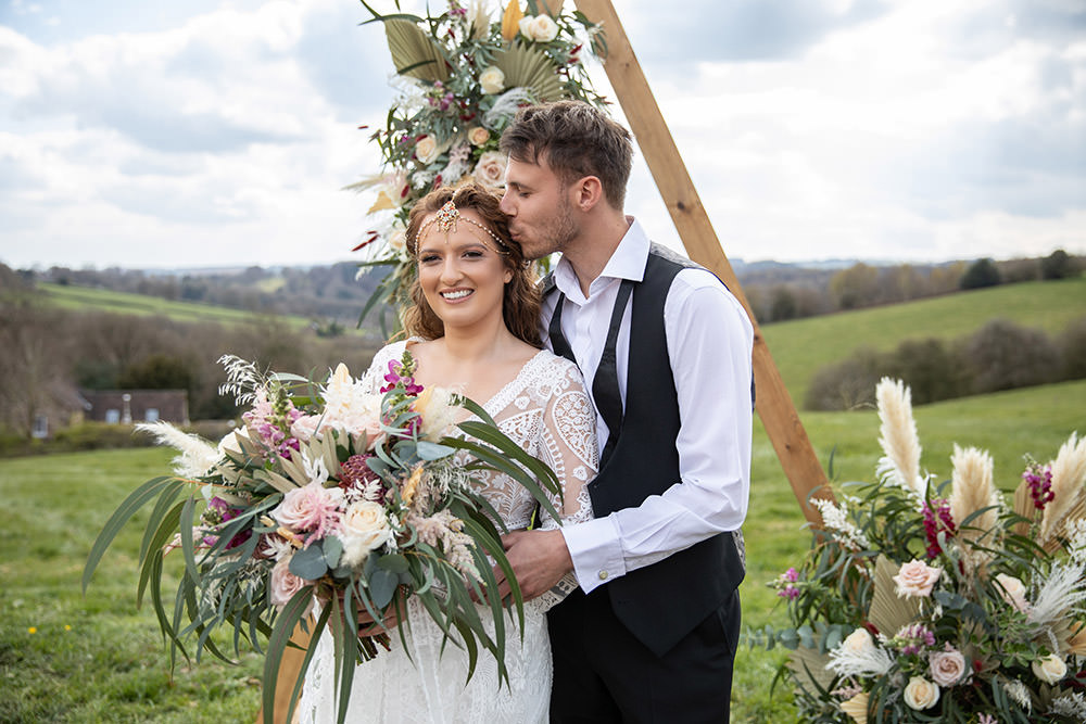Field Wedding Sarita White Photography