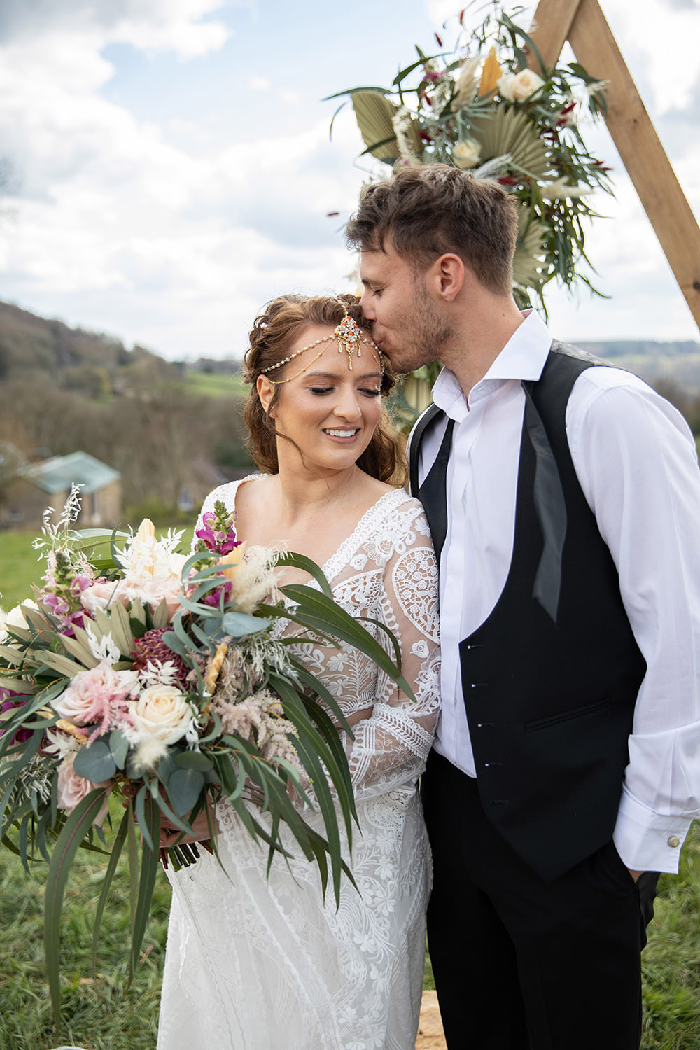 Field Wedding Sarita White Photography