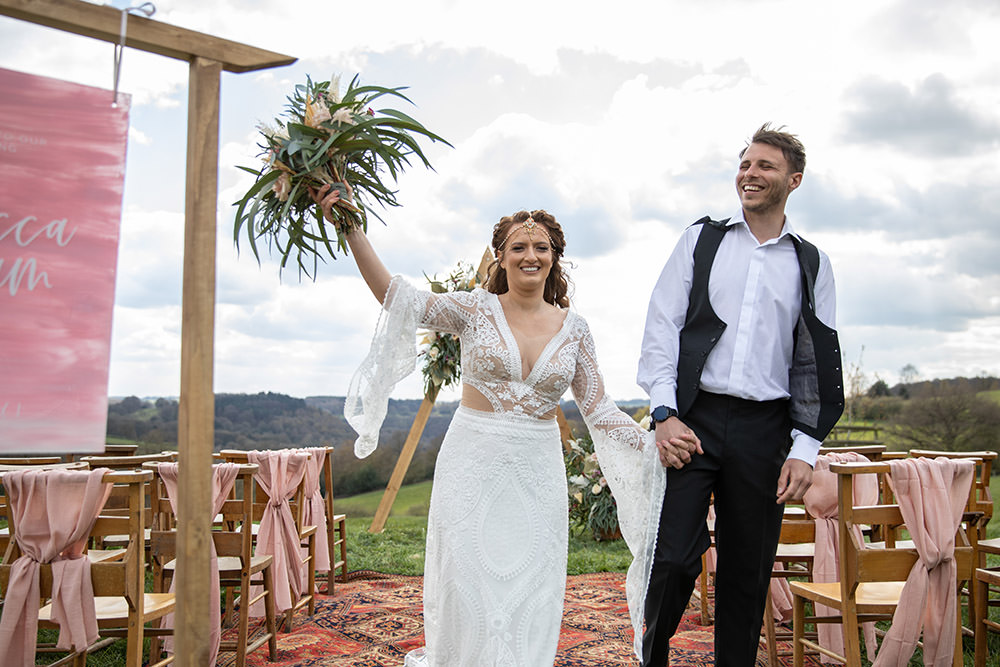 Field Wedding Sarita White Photography