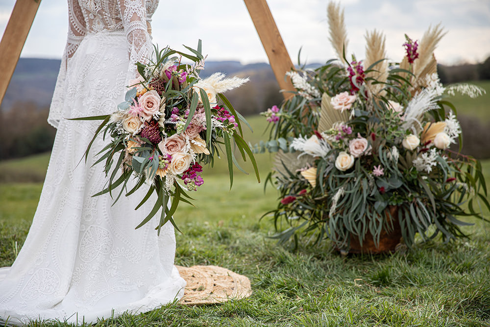 Field Wedding Sarita White Photography