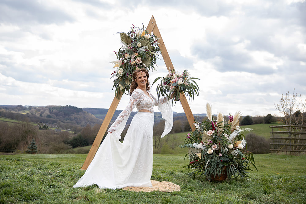 Field Wedding Sarita White Photography