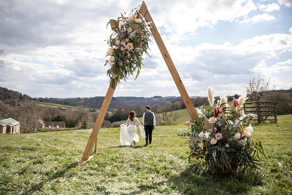 Field Wedding Sarita White Photography