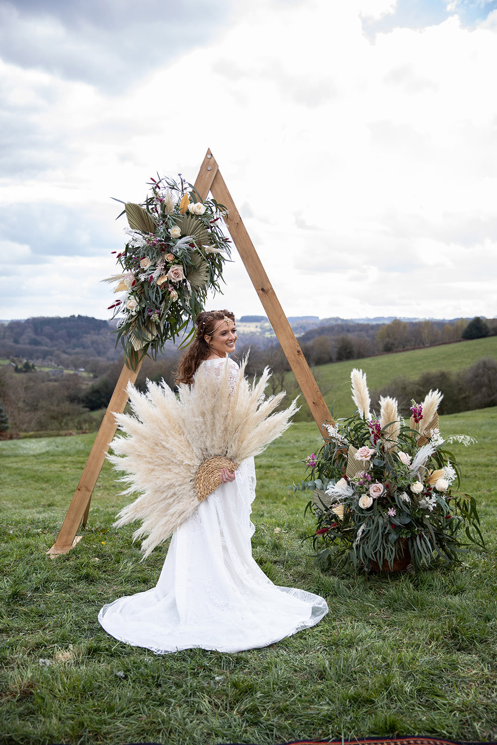 Field Wedding Sarita White Photography