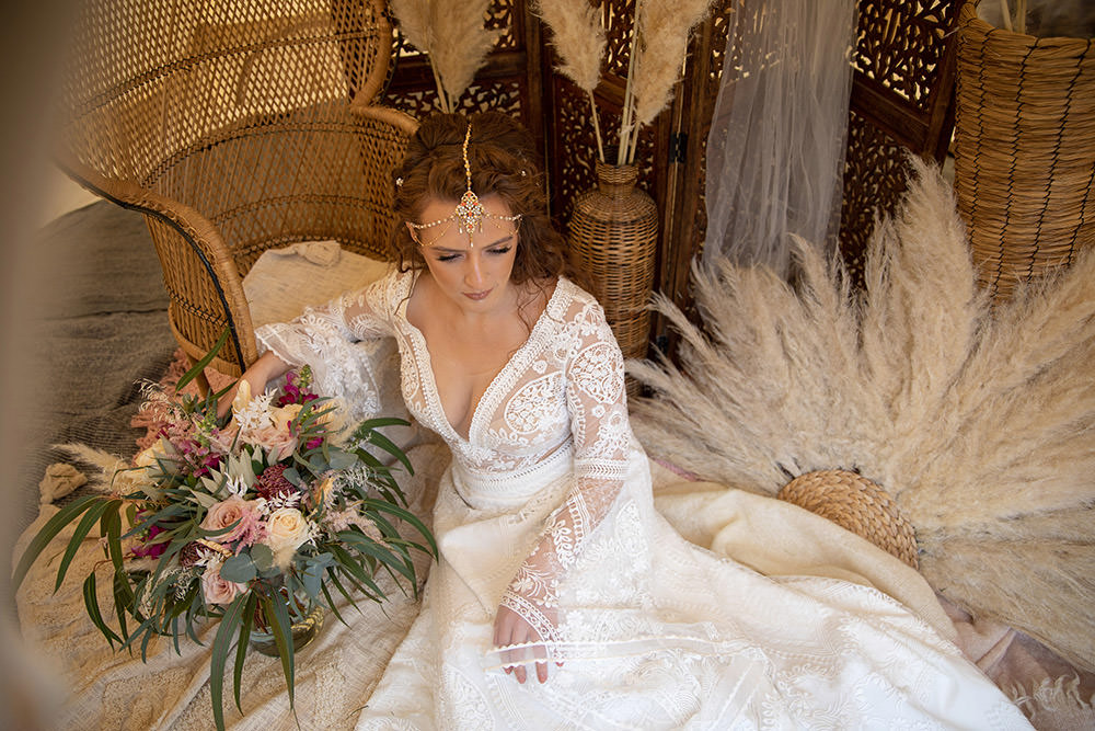 Field Wedding Sarita White Photography