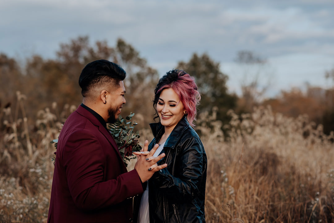 Halloween Elopement Flit Photography