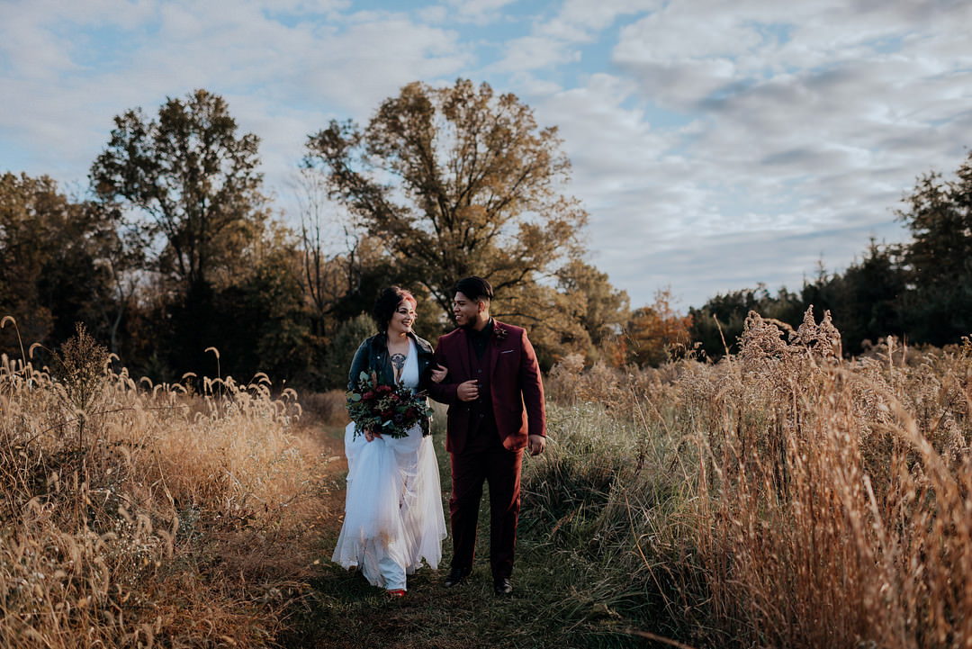Halloween Elopement Flit Photography