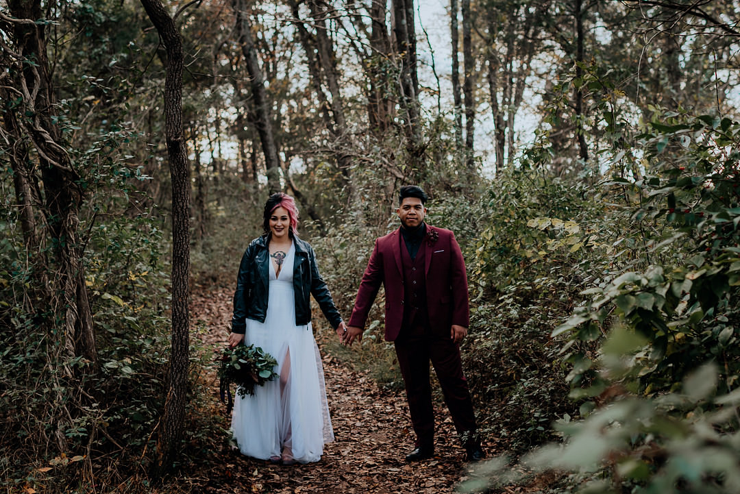 Halloween Elopement Flit Photography