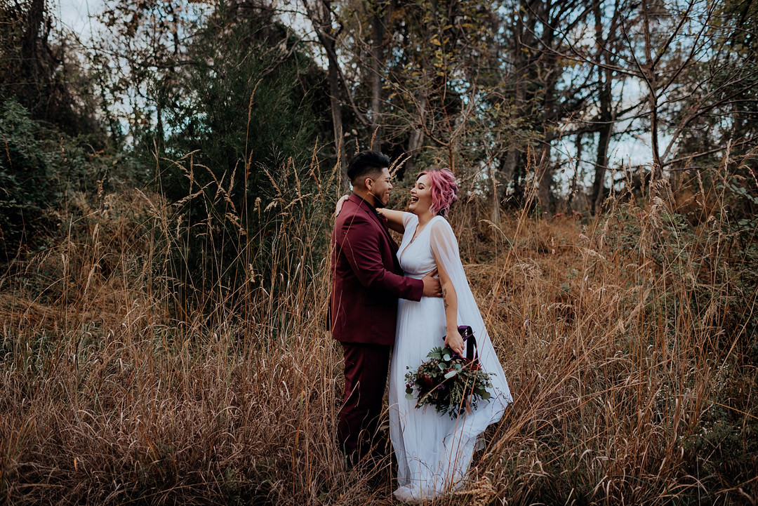 Halloween Elopement Flit Photography