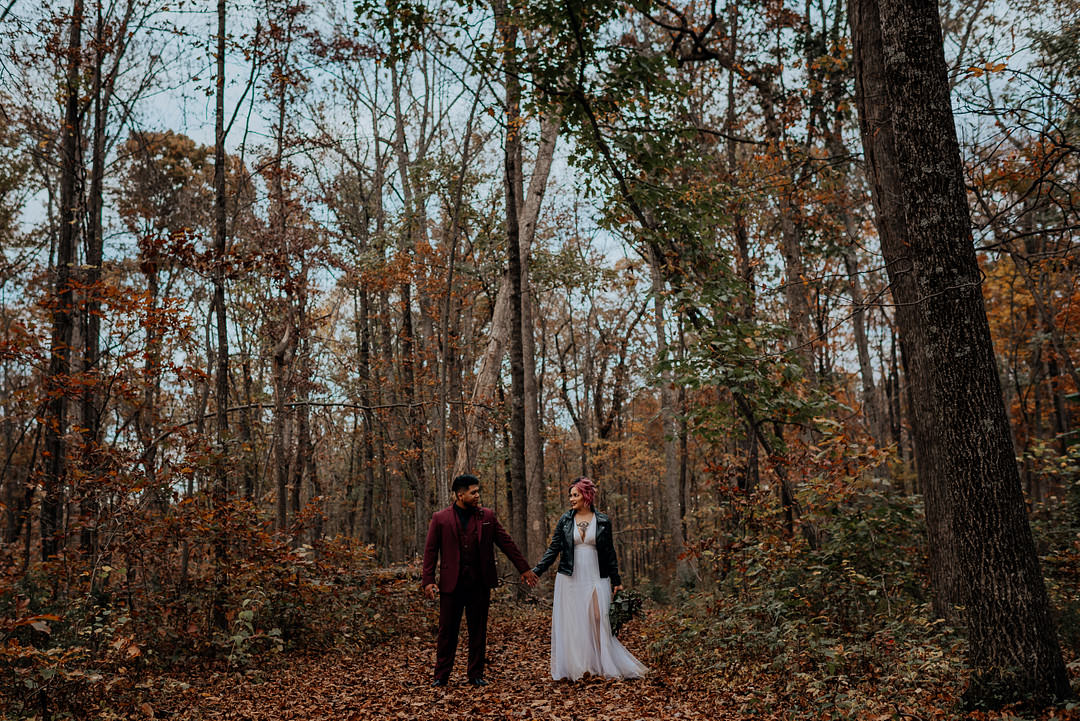 Halloween Elopement Flit Photography