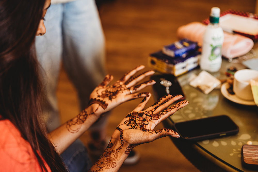 Henna Bride Bridal Hylands House Wedding Joseph Kinerman Photography