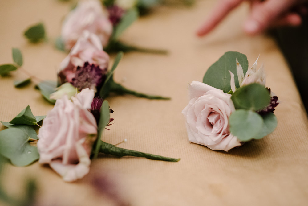 Nanpantan Hall Wedding Aden Priest Photography Rose Butttonhole