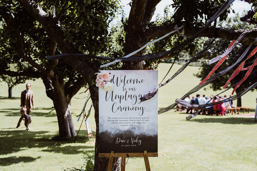 Welcome Sign Signs Northease Manor Wedding Kitty Wheeler Shaw
