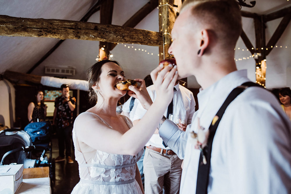 Donuts Doughnuts Cake Tower Dessert Northease Manor Wedding Kitty Wheeler Shaw