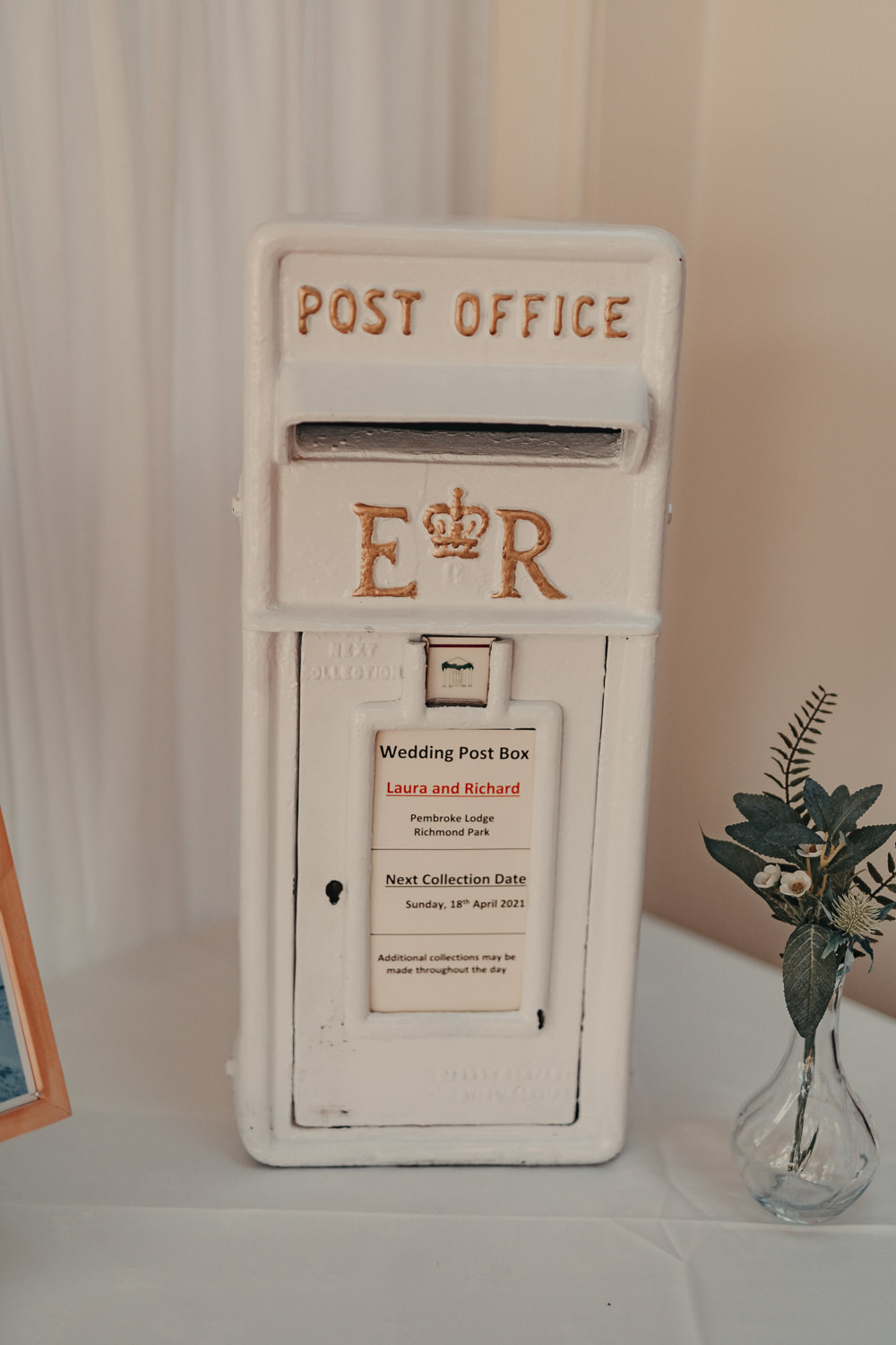 Post Box Cards Pembroke Lodge Wedding Trilion Productions