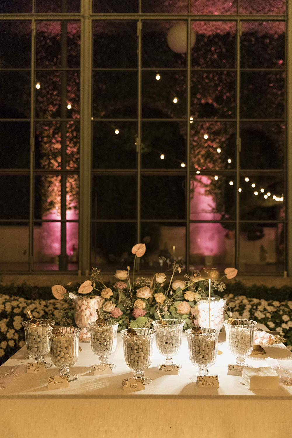 Sweets Sweetie Table Bar Station Villa del Grumello Wedding L’Ordine della Giarrettiera