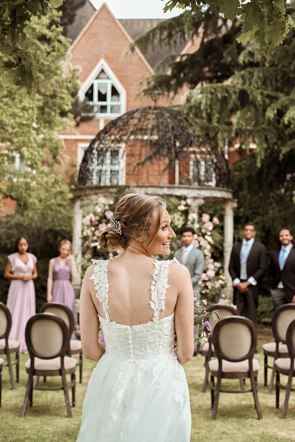 Warren House Wedding Emily Montay