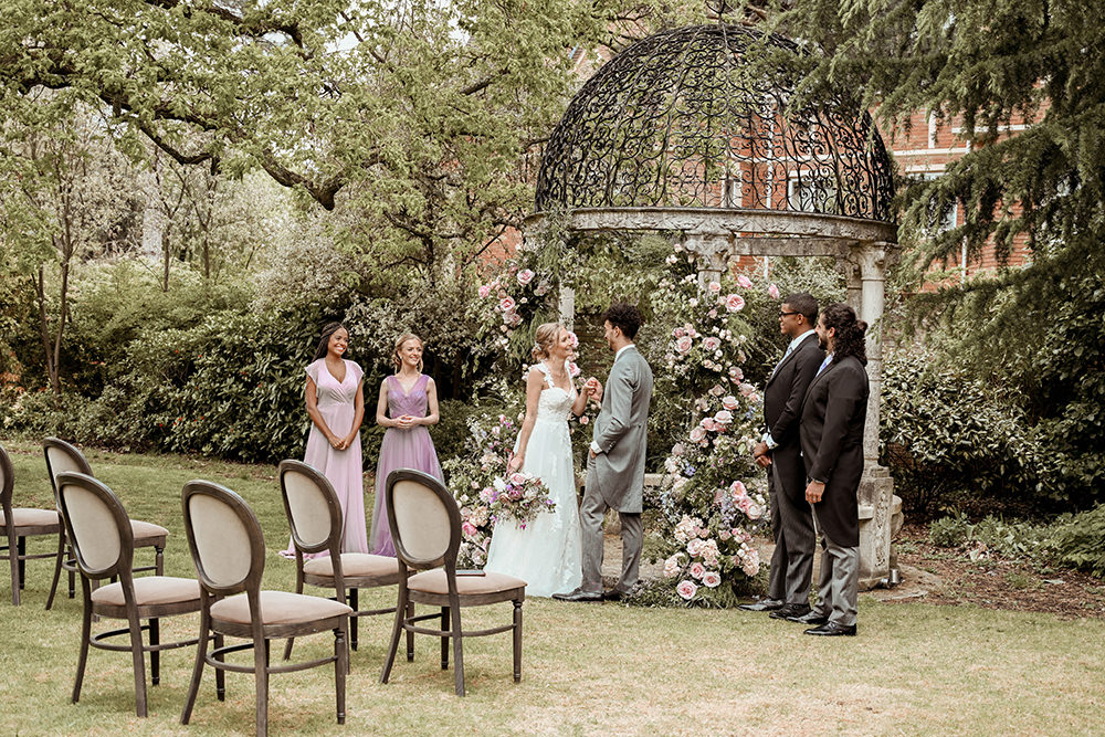 Warren House Wedding Emily Montay