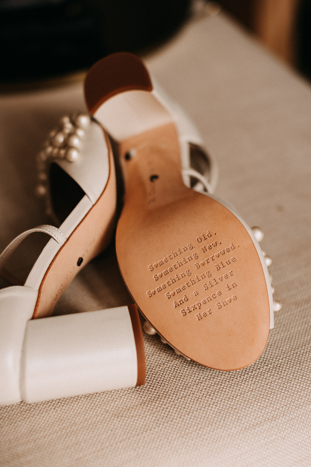 Bride Bridal Shoes Wedding At Home Emilie May Photography