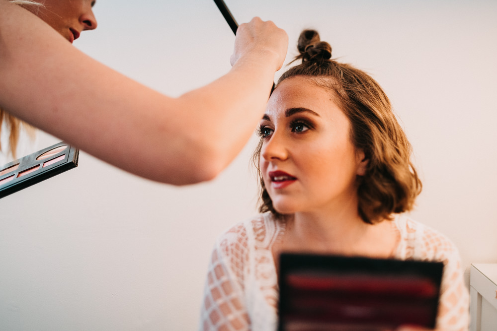 Bride Bridal Make Up Wedding At Home Emilie May Photography
