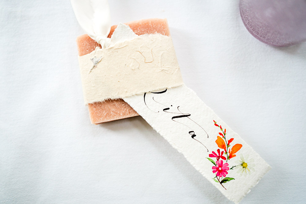 Soap Favour Wedding Cornwall Lee Maxwell