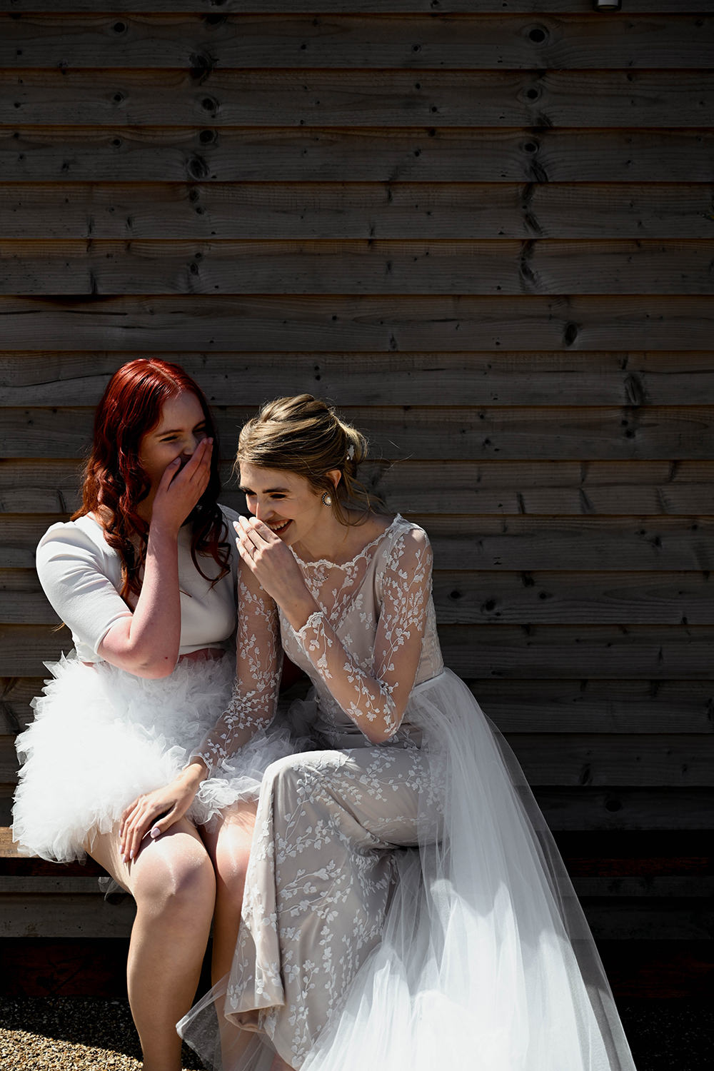 Two Brides Wooden Wedding Ideas Emily Montay