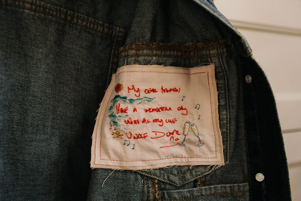 Jacket Embroidery Bride Bridal 1331 York Wedding Paul Joseph Photography