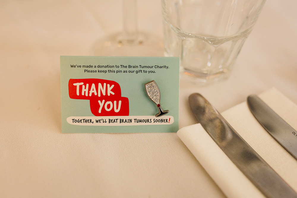Charity Favours 1331 York Wedding Paul Joseph Photography