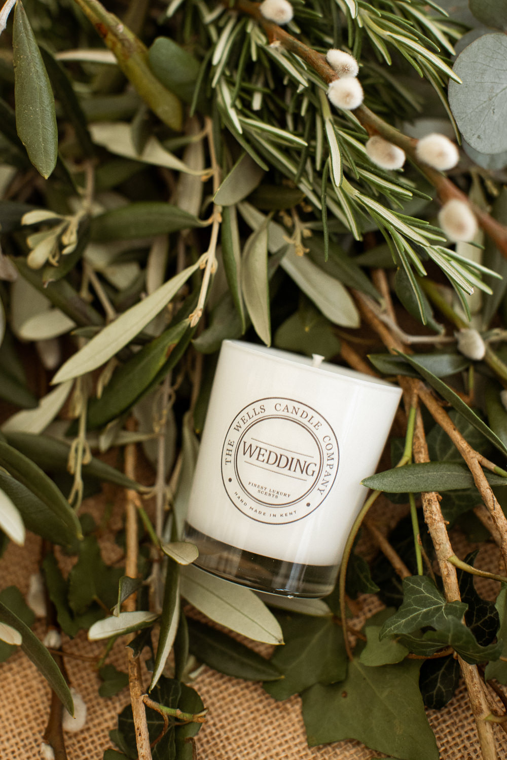 Candle Favour Beacon Wedding Lottie Topping Photography
