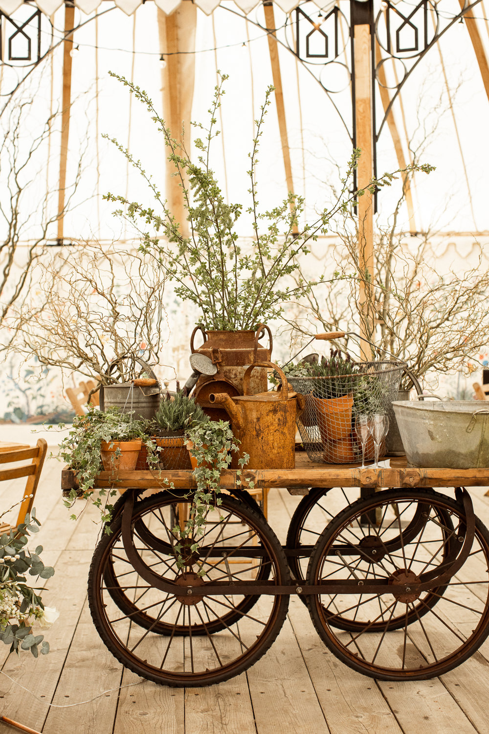 Pot Plant Decor Beacon Wedding Lottie Topping Photography