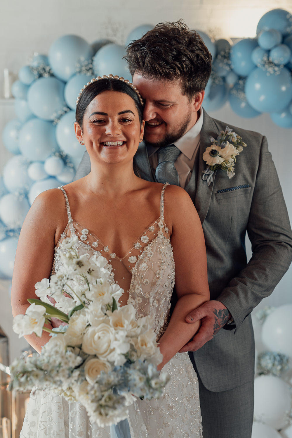 Blue Spring Wedding Clare Smith Photography