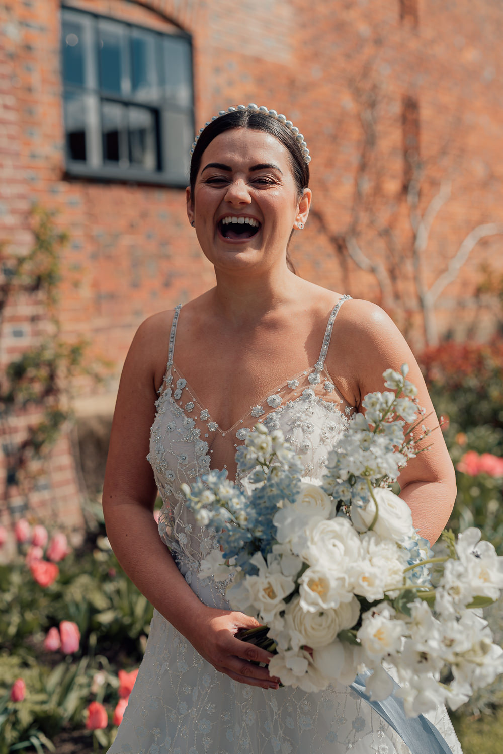 Blue Spring Wedding Clare Smith Photography